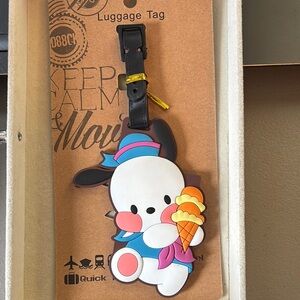 # 11 Pochacco Luggage Tag - Multicolor